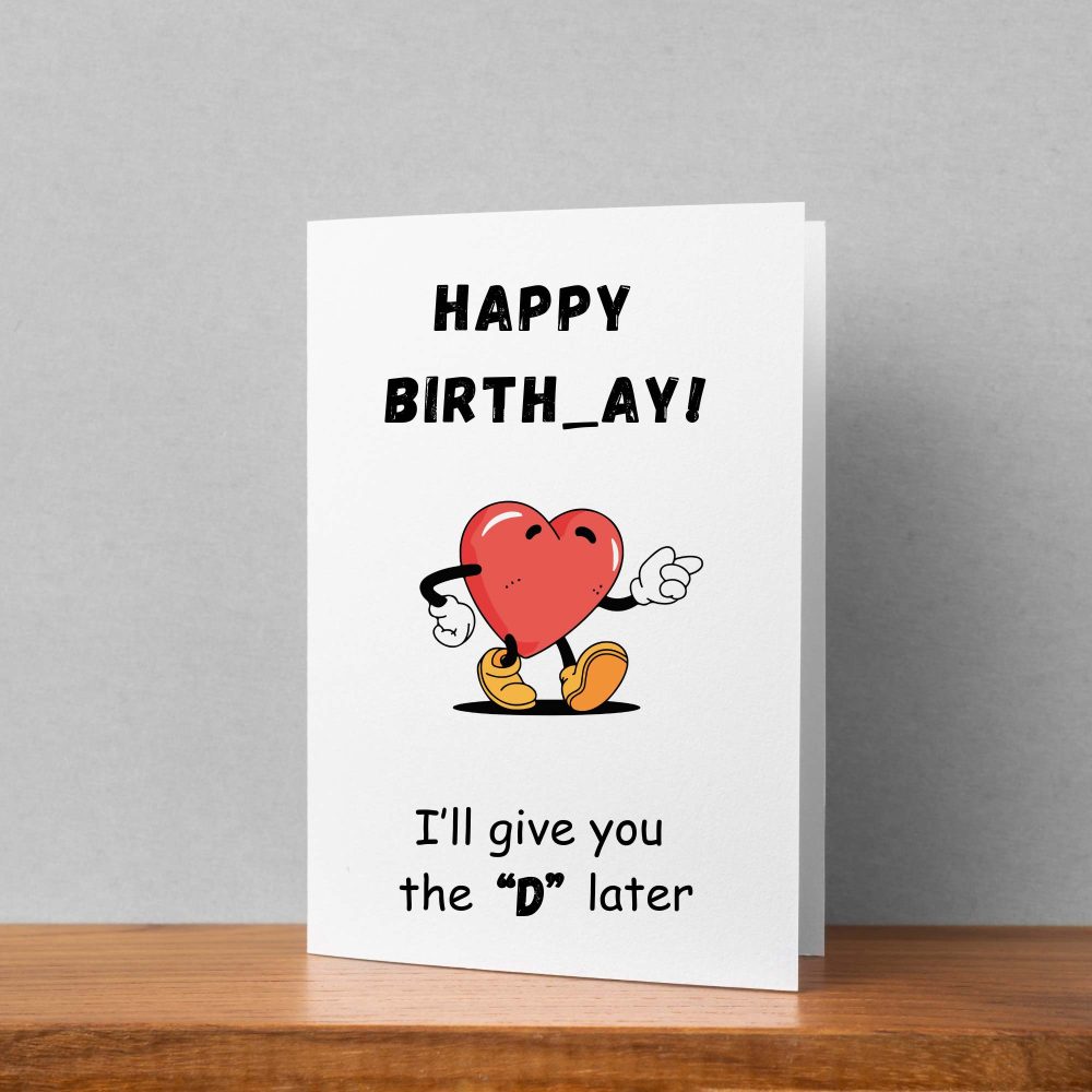 Printable Funny Birthday Cards: Birth-ay - Image 3
