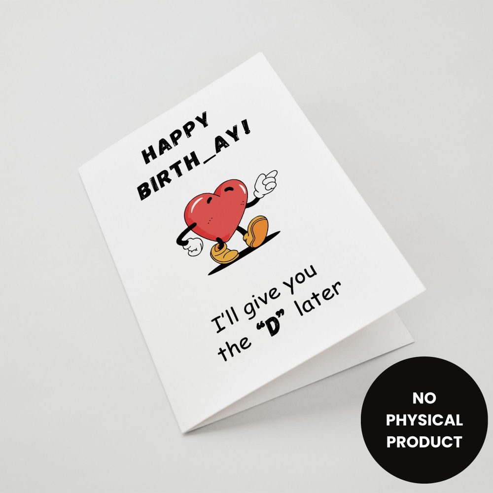 Printable Funny Birthday Cards: Birth-ay - Image 4