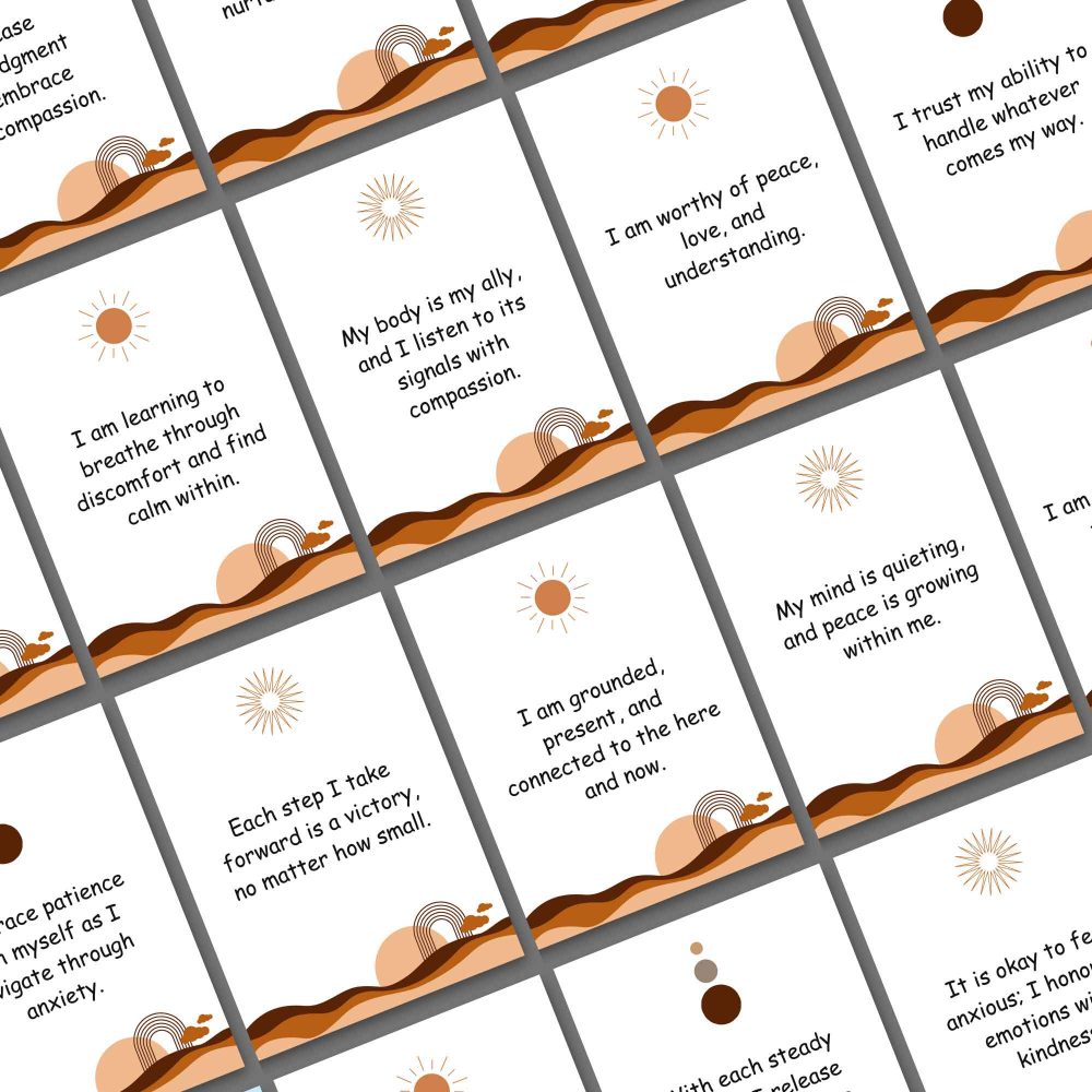 anxiety cards