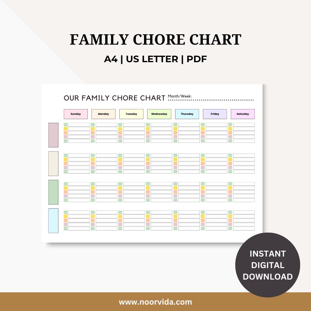 chore list template