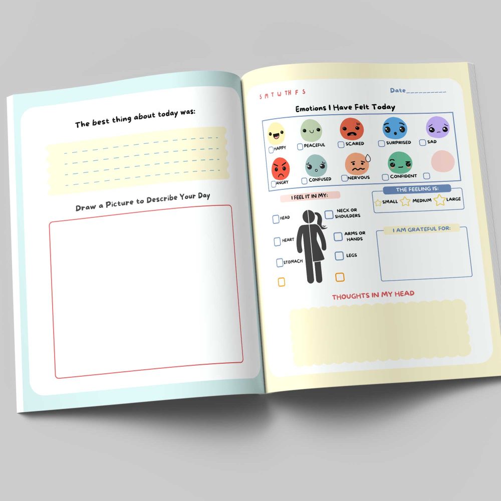 daily emotions journal for kids