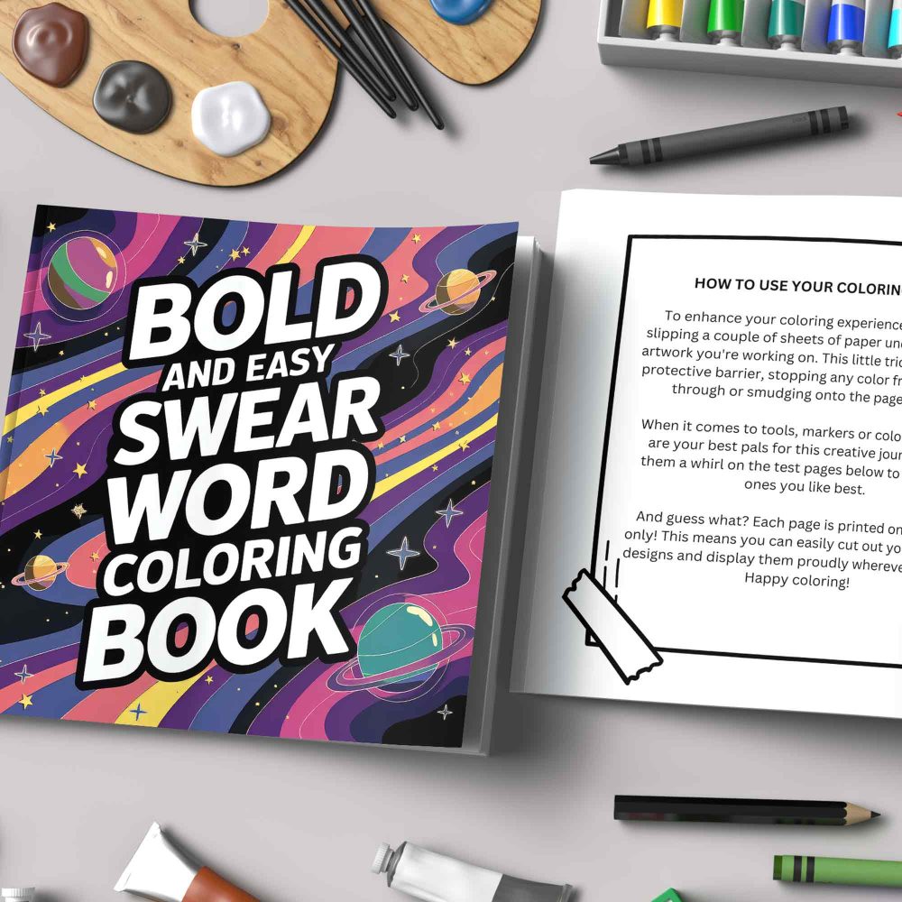 cuss words coloring pages